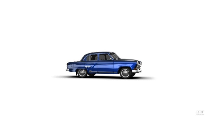 ГАЗ 21 Волга сбоку