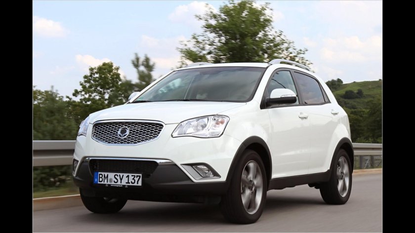 Корейская машина марки саньенг Актион