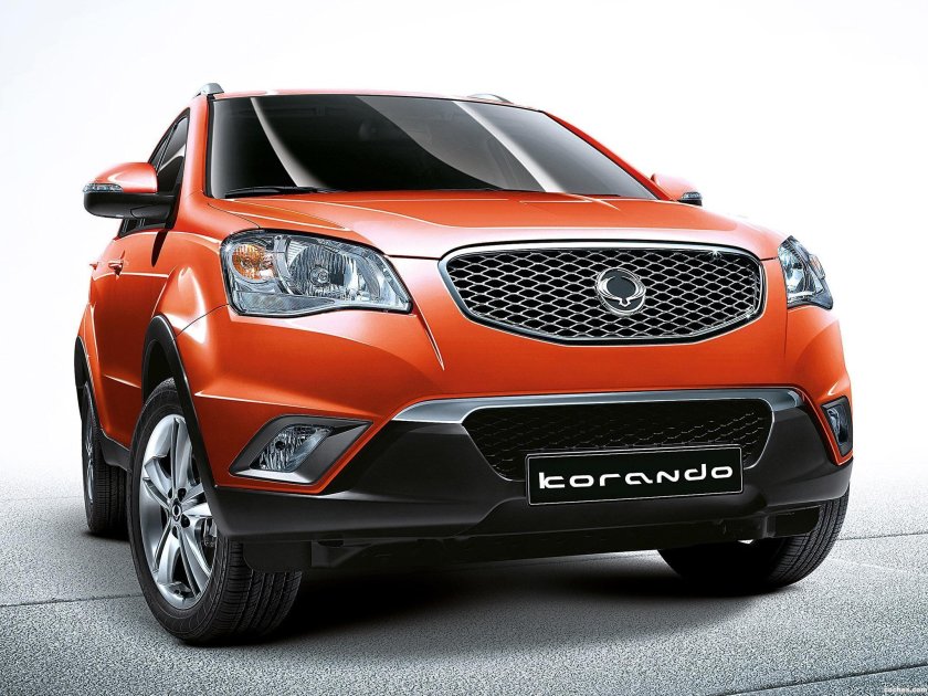 Машина ssangyong actyon