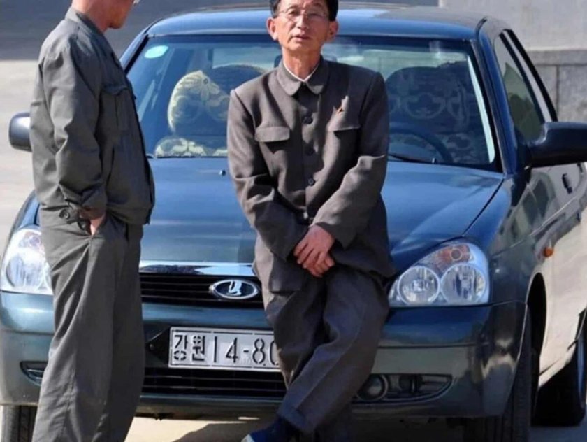 Лада Приора в Северной Корее