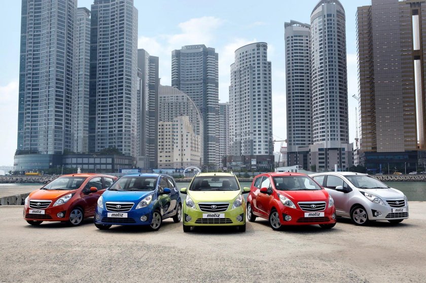 Завод Дэу в Южной Корее