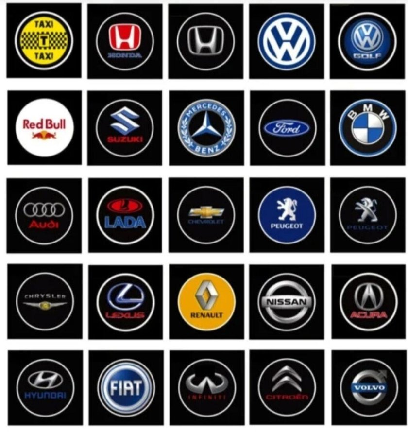 Значки автомобилей