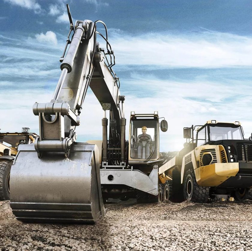 ЯМЗ на бульдозер