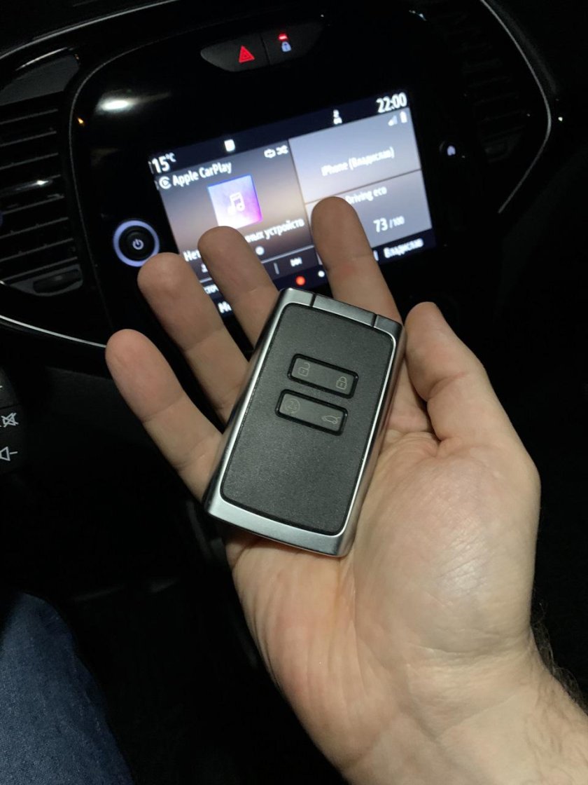 Штатный автозапуск Рено Каптур