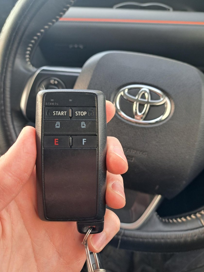 Remote start toyota