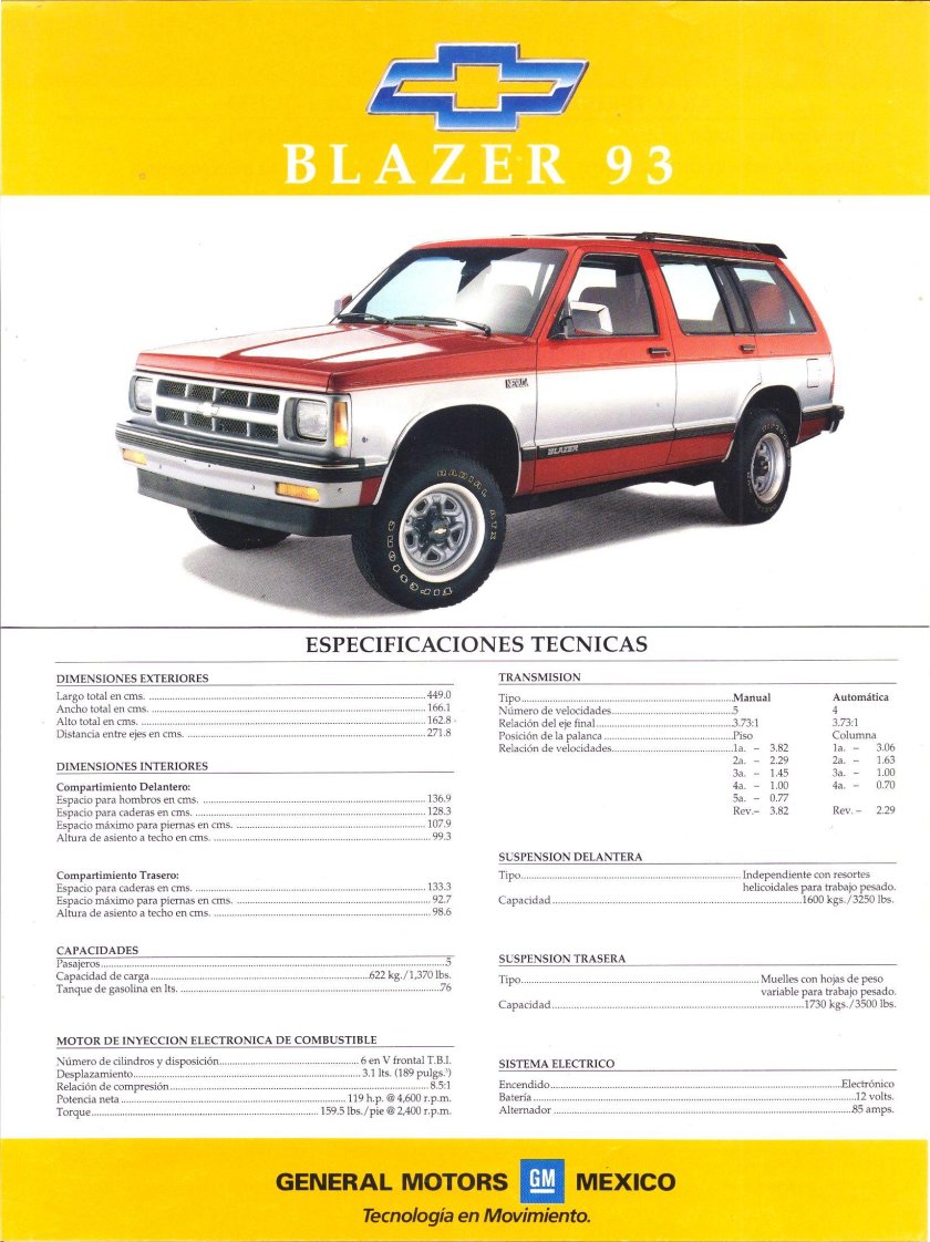 Chevrolet Blazer 1993
