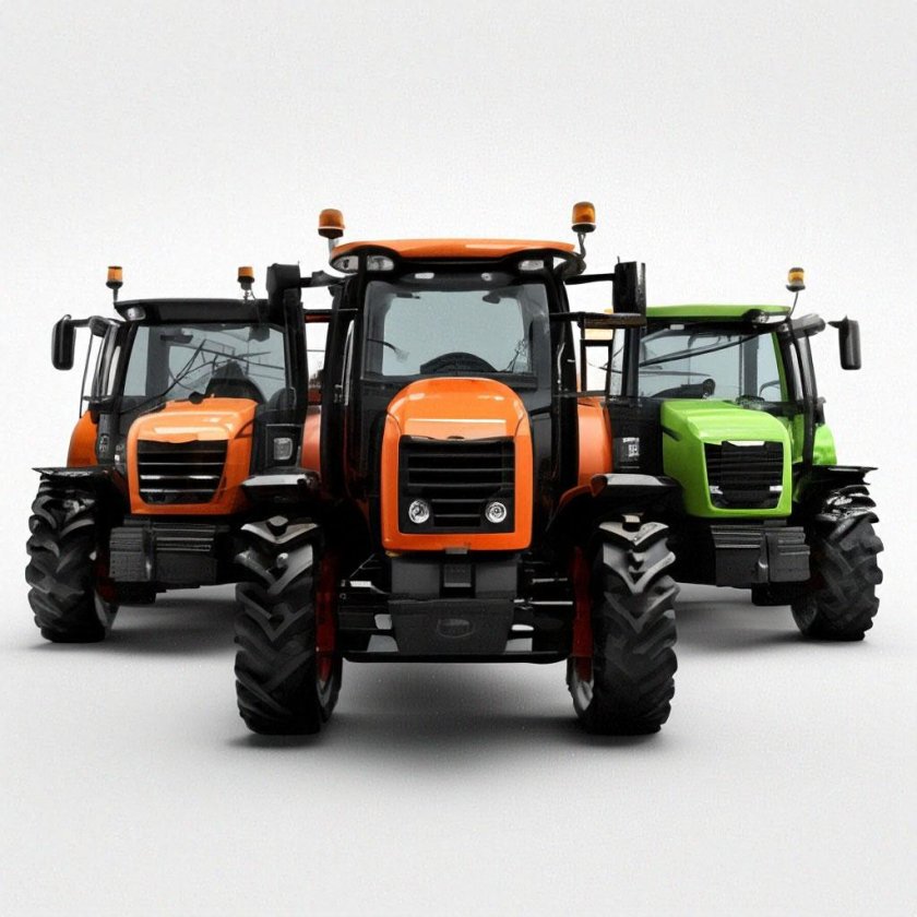 Колесный трактор