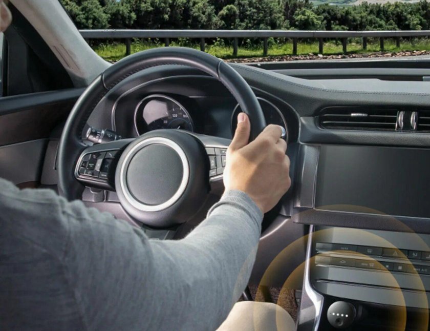 В автомобиле