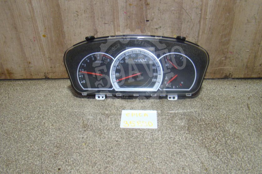 Шевроле эпика приборная панель