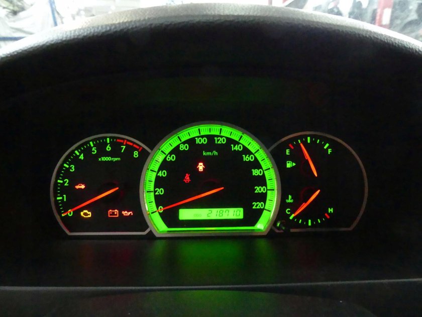 Эпика панель приборов