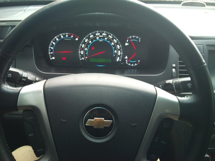 Chevrolet Epica панель приборов