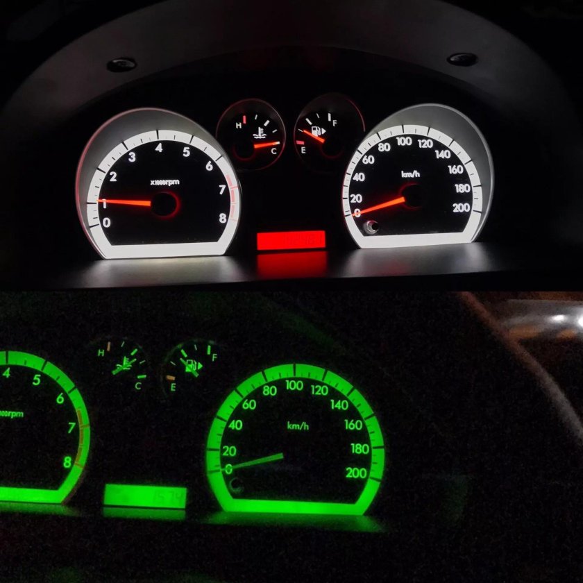 Приборная панель Авео т250