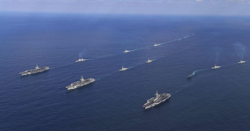 Авианосная группа вмс сша