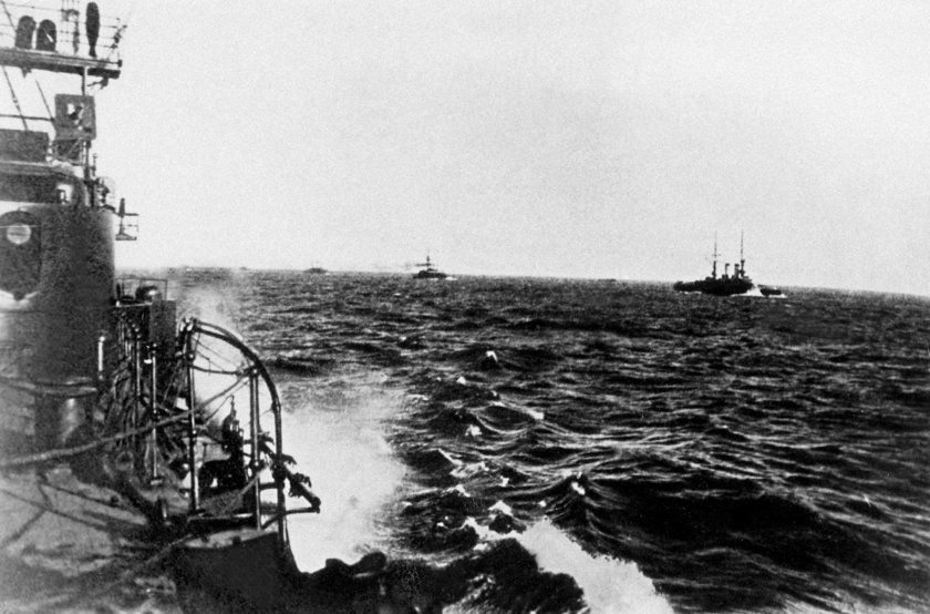 Броненосец Орел после Цусимского