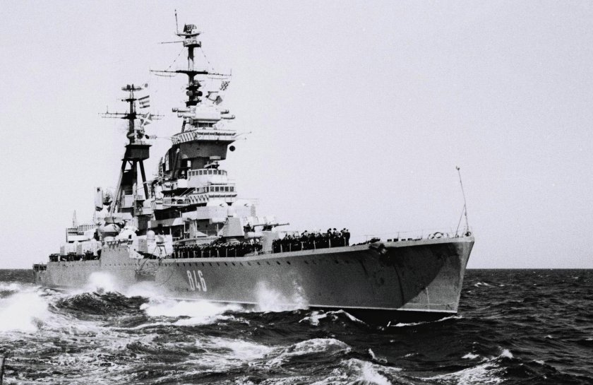 Крейсер Дзержинский Черноморского флота