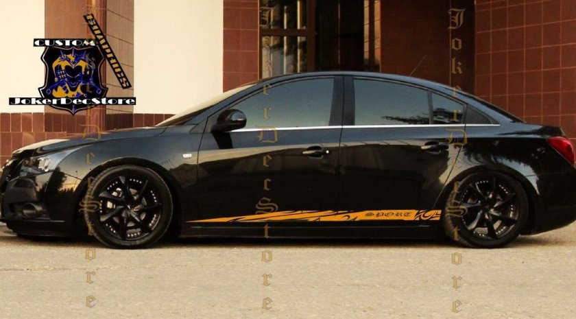 Chevrolet Cruze Tuning черный
