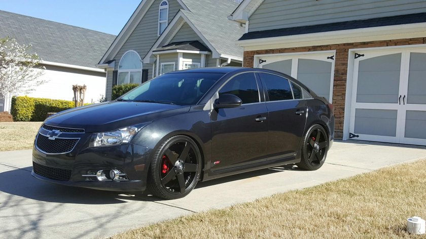 Chevrolet Cruze 2013 Black Tuning