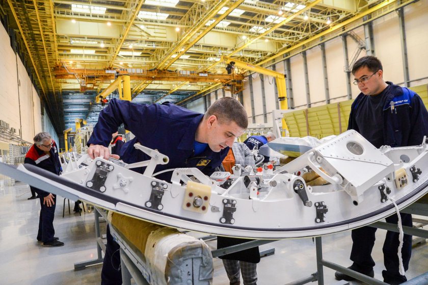 Россия авиастроение МС 21