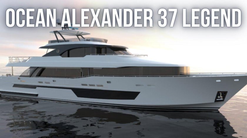 Яхта Ocean Alexander 100