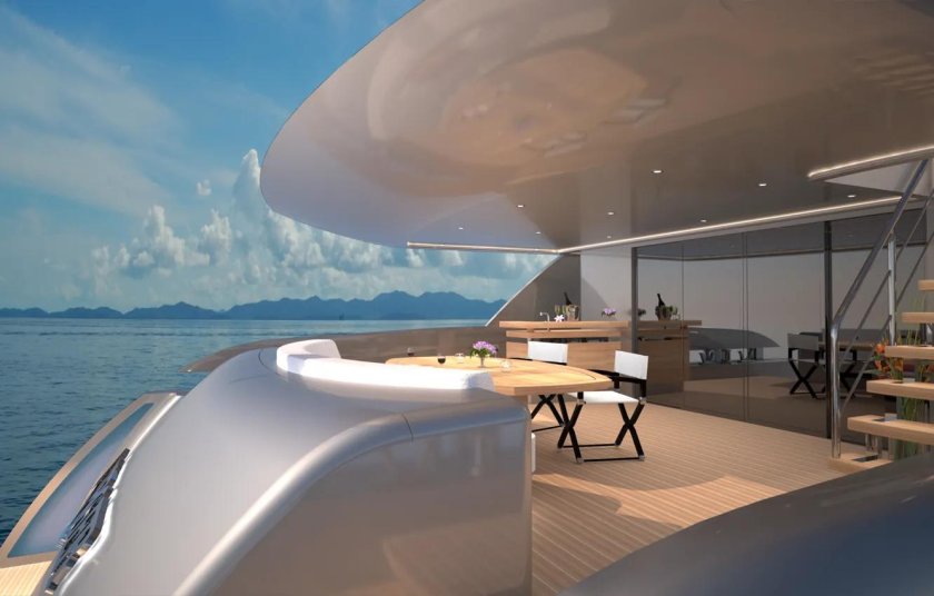 Azzam яхта интерьер