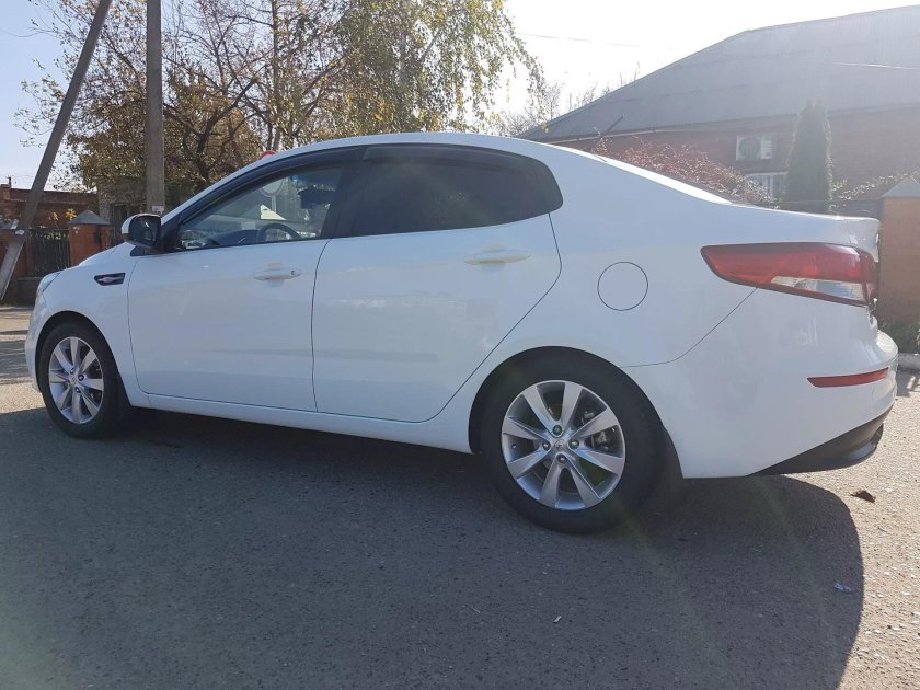 Kia Rio 3 колеса от Rio 4