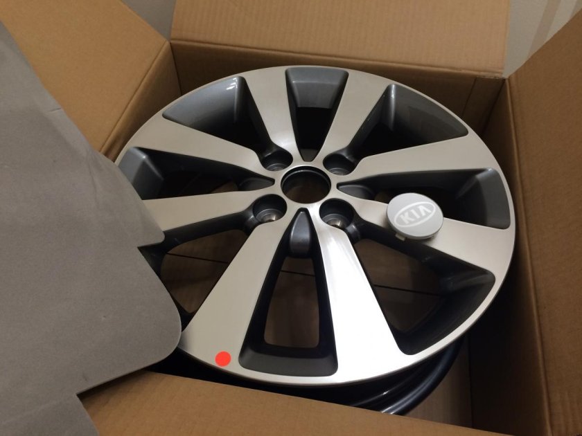 Оригинальные литые диски Киа Рио r15