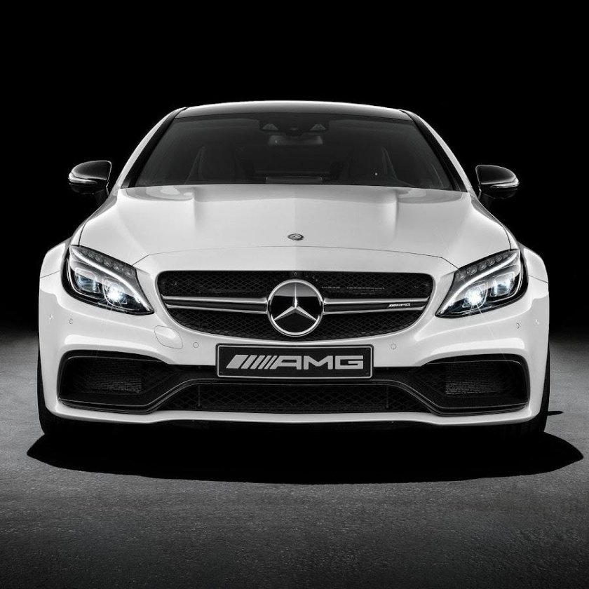 Мерседес w205 AMG белый