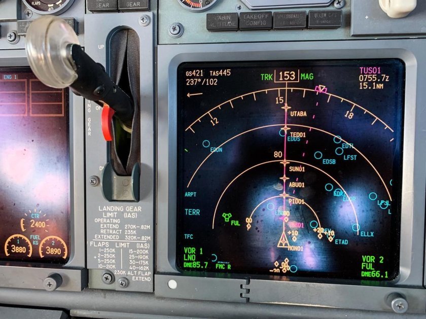 Navigation display a320