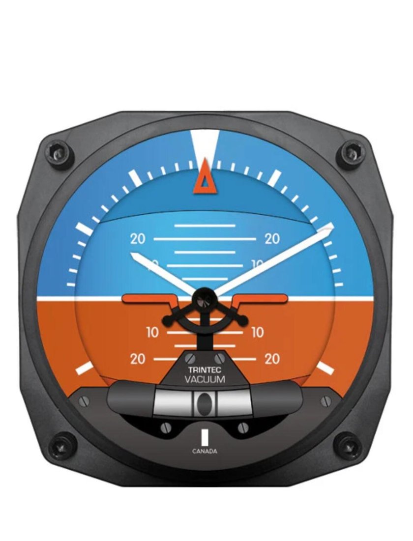 Настенные часы авиагоризонт