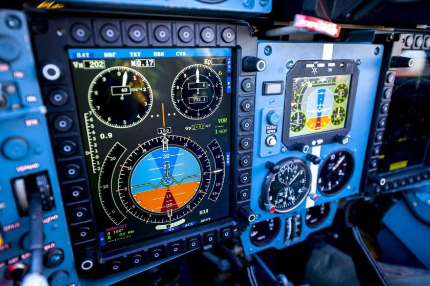 Приборная панель Су 25