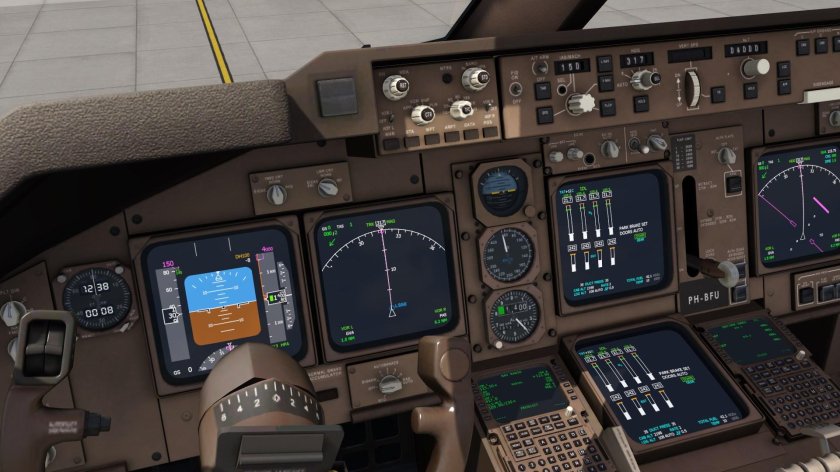 Boeing 767 кабина