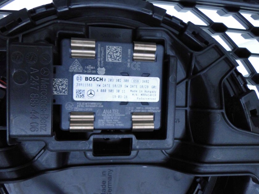 Радар дистроника w166