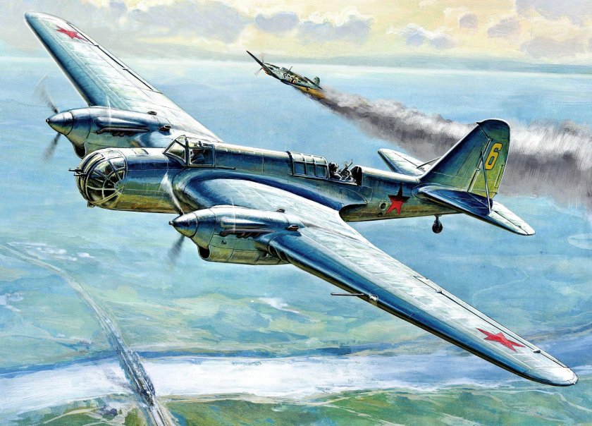 Сб 2 бомбардировщик