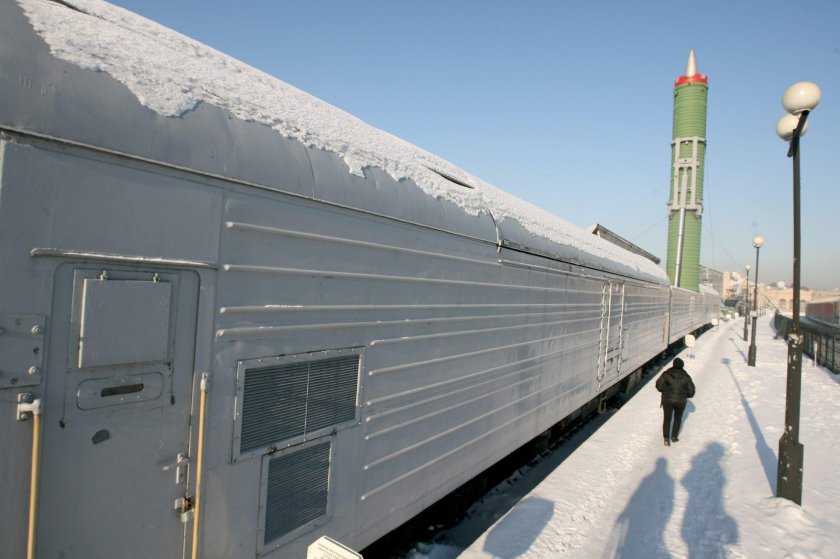 Боевой Железнодорожный ракетный комплекс (БЖРК) РТ-23