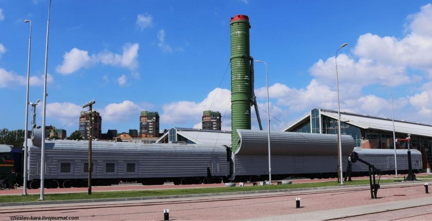 БЖРК ракетный комплекс молодец