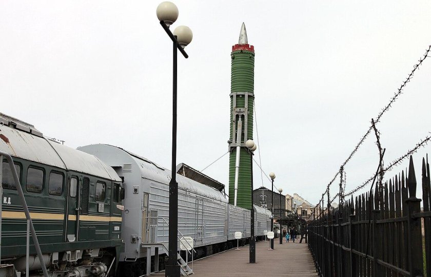 Боевой Железнодорожный ракетный комплекс (БЖРК) РТ-23