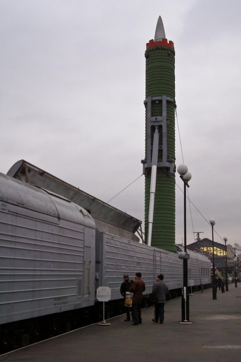 Боевой Железнодорожный ракетный комплекс (БЖРК) РТ-23