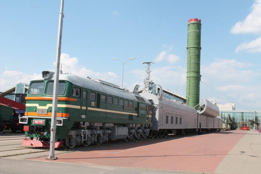 Боевой Железнодорожный ракетный комплекс (БЖРК) РТ-23