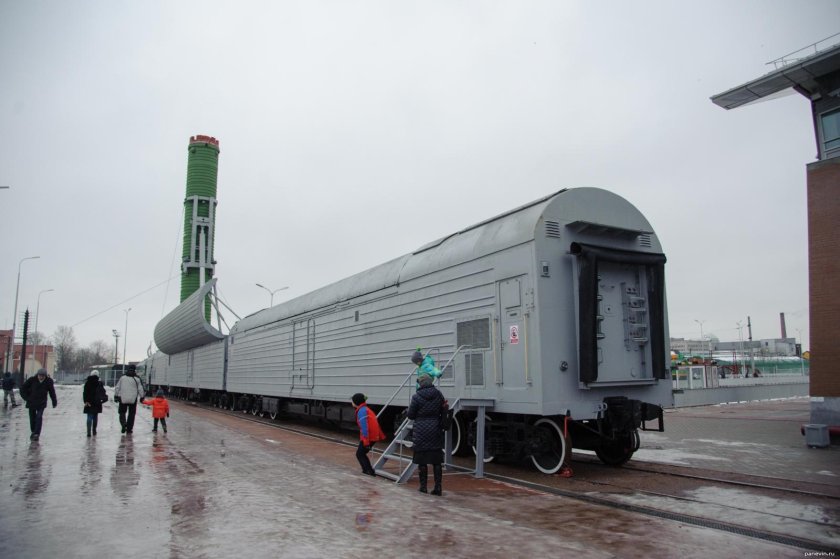 Боевой Железнодорожный ракетный комплекс (БЖРК) РТ-23