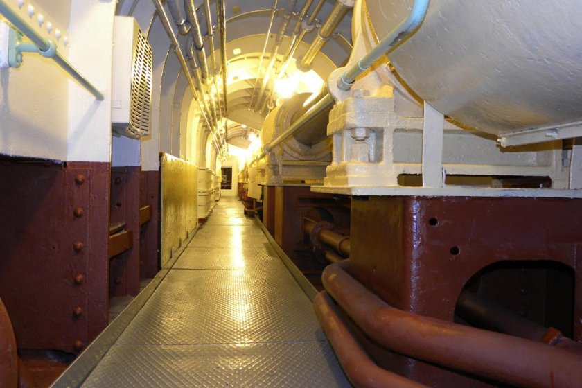Внутренние помещения корабля