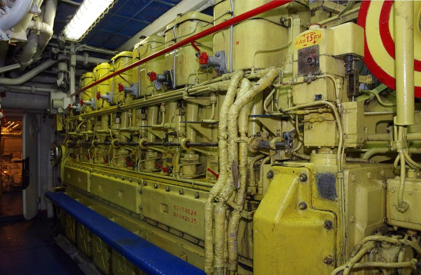 Машинное отделение 301 проекта