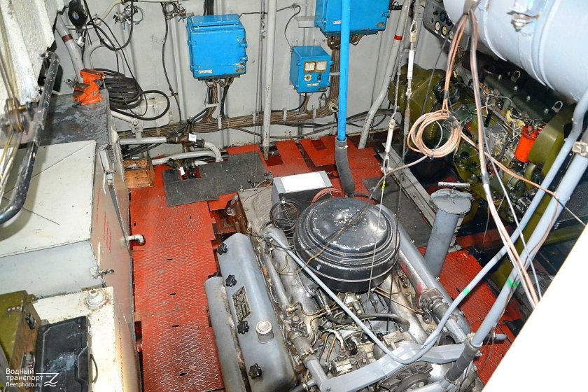 Ярославец проекта 376 машинное отделение
