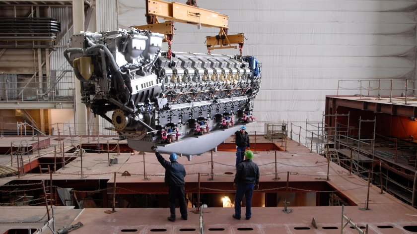 Двигатель Wartsila-Sulzer rta96