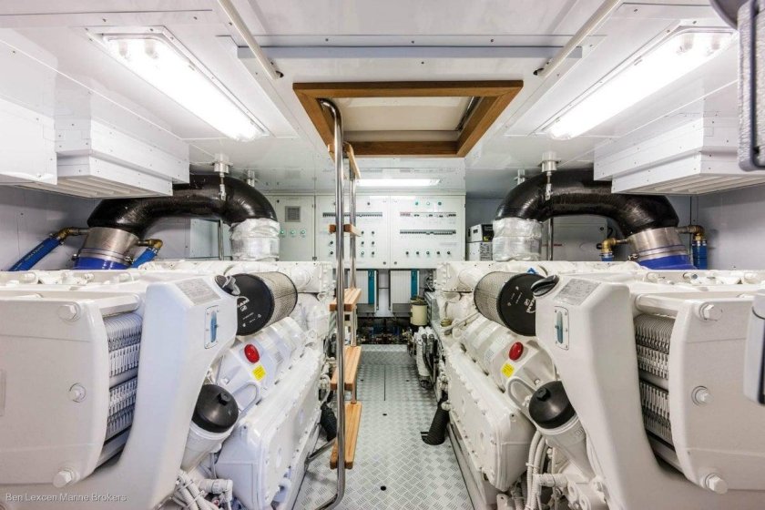 Моторный отсек корабля