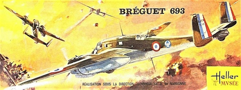 Сборная модель бреге 693