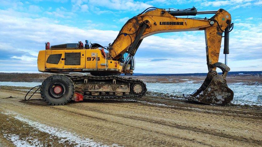 Экскаватор «Liebherr» r960