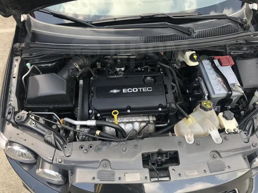 Шевроле авео т300 моторный отсек