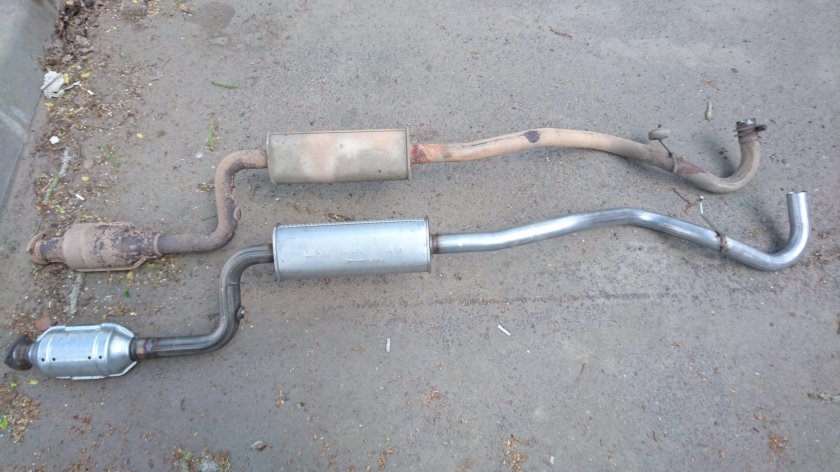 Выхлопная система Нива Шевроле евро 3