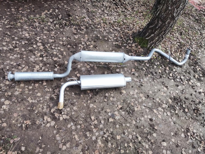 Система выхлопа Шевроле Ланос 1.5