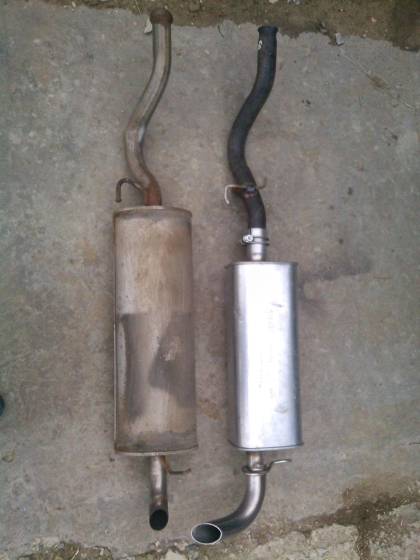 Глушитель Нива Шевроле 2011